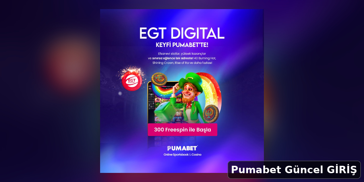 Pumabet kampanya görseli